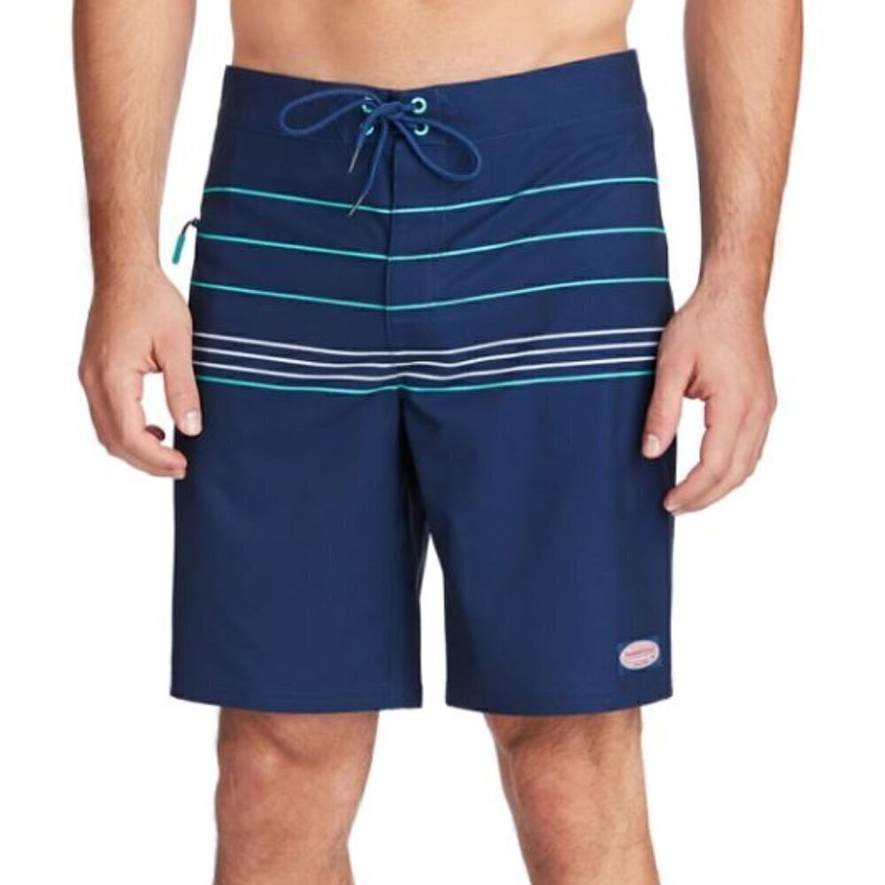 Vineyard Vines Men's Smith Hill Stripe Board Shorts Blue Size 33